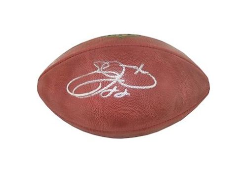 Emmitt Smith Autographed Official NFL Duke Football (Steiner Sports COA)